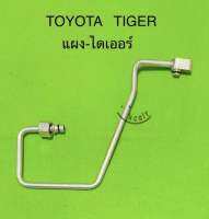 ท่อแป็บ อลูมิเนียม TOYOTA TIGER 2.4,3.0 แผง-ไดเออร์