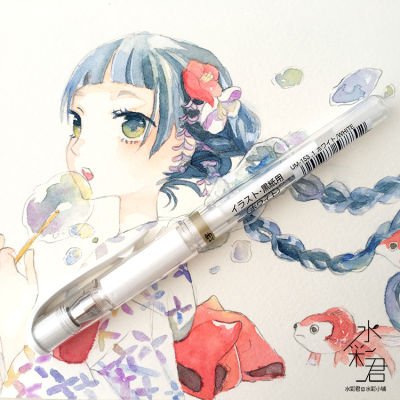 ปากกาเซ็นชื่อกันน้ำที่เป็นกลางของมิตซูบิชิญี่ปุ่น UM-153/ปากกาแสงสูงมม. สีน้ำไฮไลท์