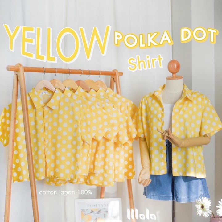 yellow-polka-dot-shirt