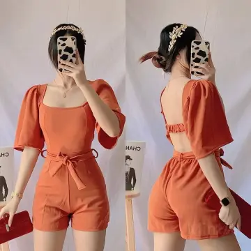 Casual Women's Halter Bow Backless Jumpsuit Print Joggers Loose Romper  Playsuit | eBay