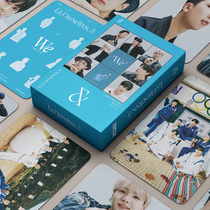 55pcs/box BTS Photocards Ourselves & WE LOMO Card Postcard Collection