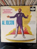 AL JOLSON แผ่นเสียง Vinyl PL 33 RPM สภาพดีพอใช้ปกเก่า ต้นฉบับเดิม