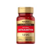 วิตามิน Piping Rock Ultimate Natural Astaxanthin 12mg 60 Softgels