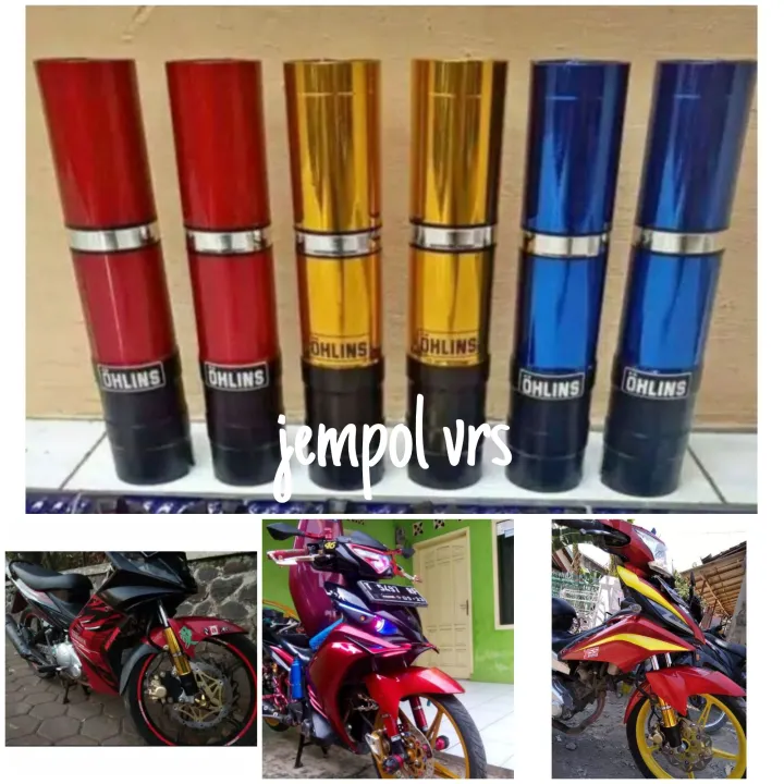 cover shock jupiter mx new, mx old, mx king, pengaman shock depan mx