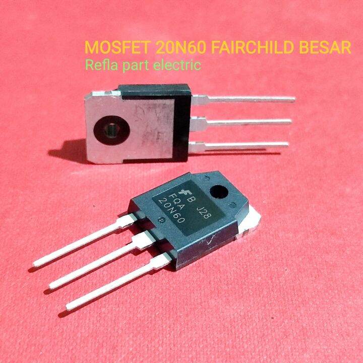 TRANSISTOR FQA20N60 FET 20N60 20A 600V BESAR | Lazada Indonesia