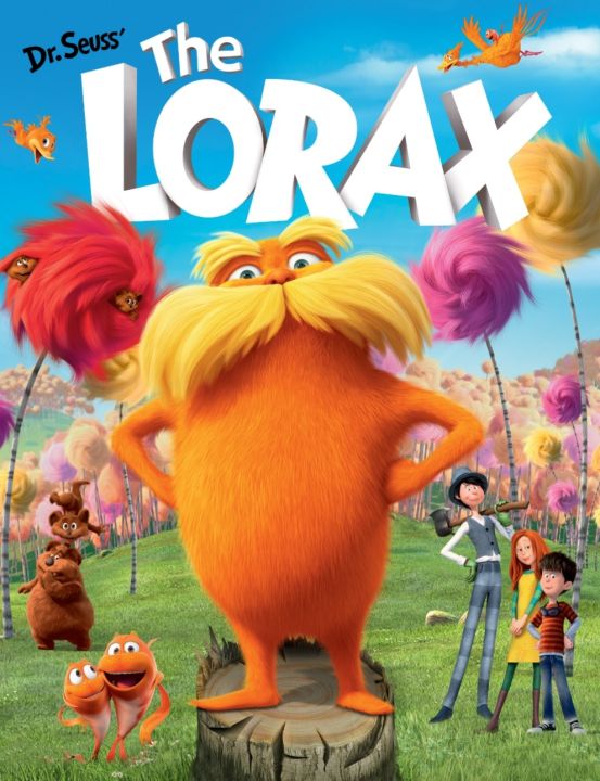 DVD คุณปู่ โลแรกซ์ มหัศจรรย์ป่าสีรุ้ง The Rorax : 2012 #หนังการ์ตูน - คอมเมดี้ (ดูพากย์ไทยได้-ซับไทยได้)