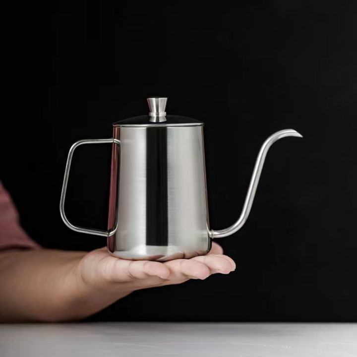 Coffee Pour Over Kettle Gooseneck Spout Drip Coffee Maker Kettle 360/600ml  Stainless Steel Pour Over