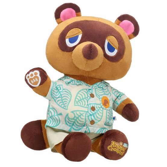 มือสอง-2nd-ตุ๊กตาบิ้วอะแบร์-animal-crossing-tom-nook-isabelle-รุ่นใหม่ล่าสุด-build-a-bear-workshop-สินค้ามือสองจากอเมริกา