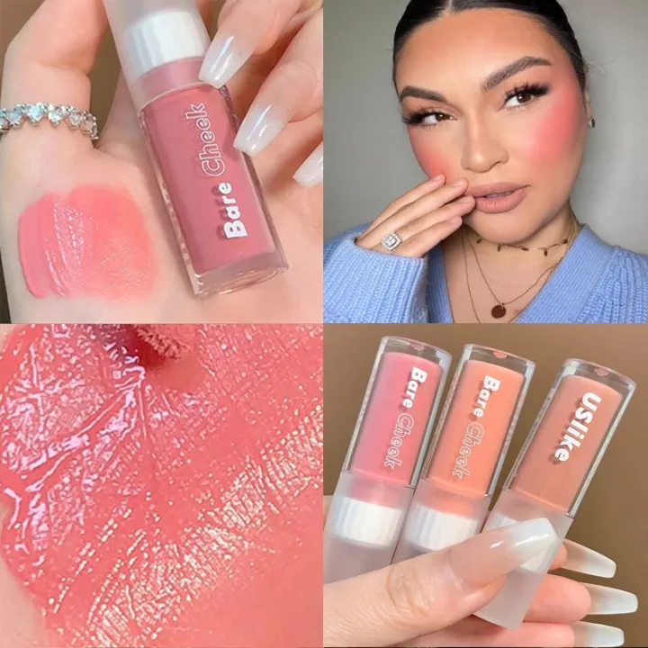 Liquid Blush Velvet Matte Blusher Face Pigment Lasting Natural Cream