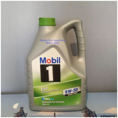 น้ำมันเครื่องMobil1 ESP Formula 5W-30สังเคราะห์แท้5,6,7ลิตร