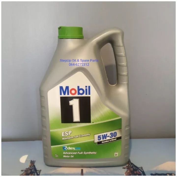 น้ำมันเครื่องmobil1-esp-formula-5w-30สังเคราะห์แท้5-6-7ลิตร