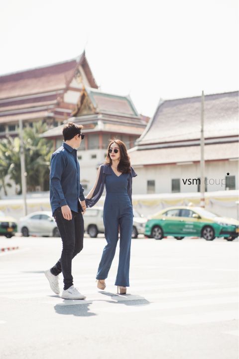 vsm-couple-3381-ชุดคู่ยีนส์-ชุดยีนส์-ชุดคู่รัก-ชุดถ่ายพรีเวดดิ้ง-ชุดไปงาน-ชุดออกงาน-ชุดคู่ออกงาน