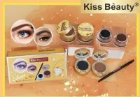 Kiss Beauty collagen Eyebrow &amp; GelEyeliner No.89674 ชุดเขียนคิ้ว