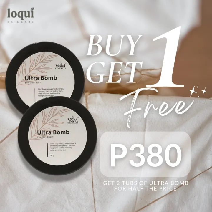 Buy1 Take1 Ultra Bomb 3in1 Balm V&M Naturals Brightening Moisturizing