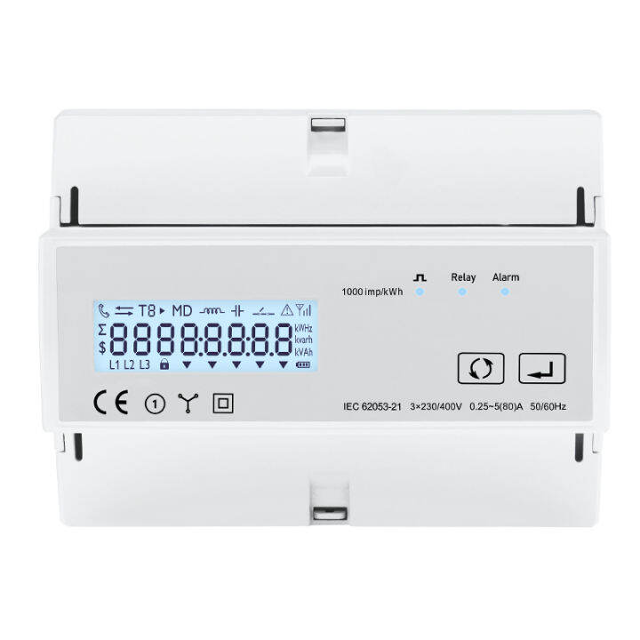 RS485 Modbus Multifuction Energy Meter TAC7300 Three Phase Smart