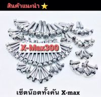 น็อตทั้งคัน  รุ่น X-Max300  งานสแตนเลสแท้