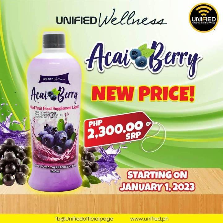 Unified Acai Berry Lazada Ph