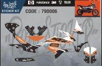 Sticker kit for ktm790adventure เกรดเอเคลือบเงา