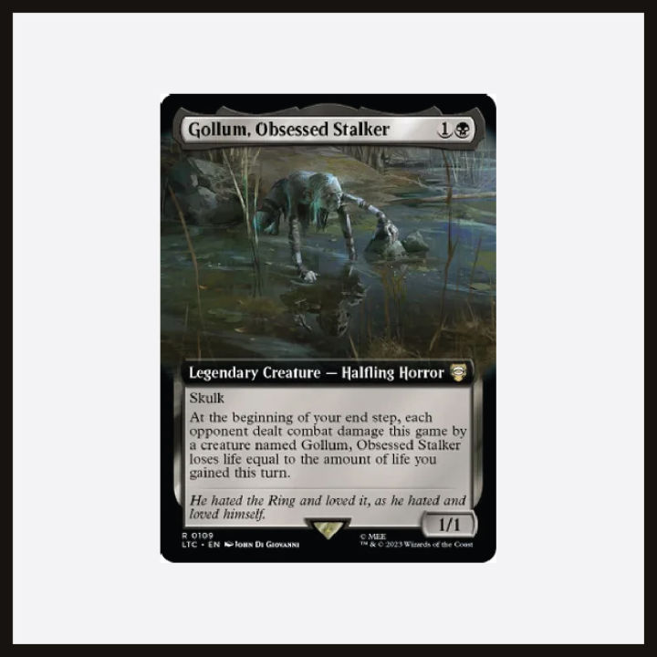 Gollum, Obsessed Stalker  Magic: the Gathering MTG Cards