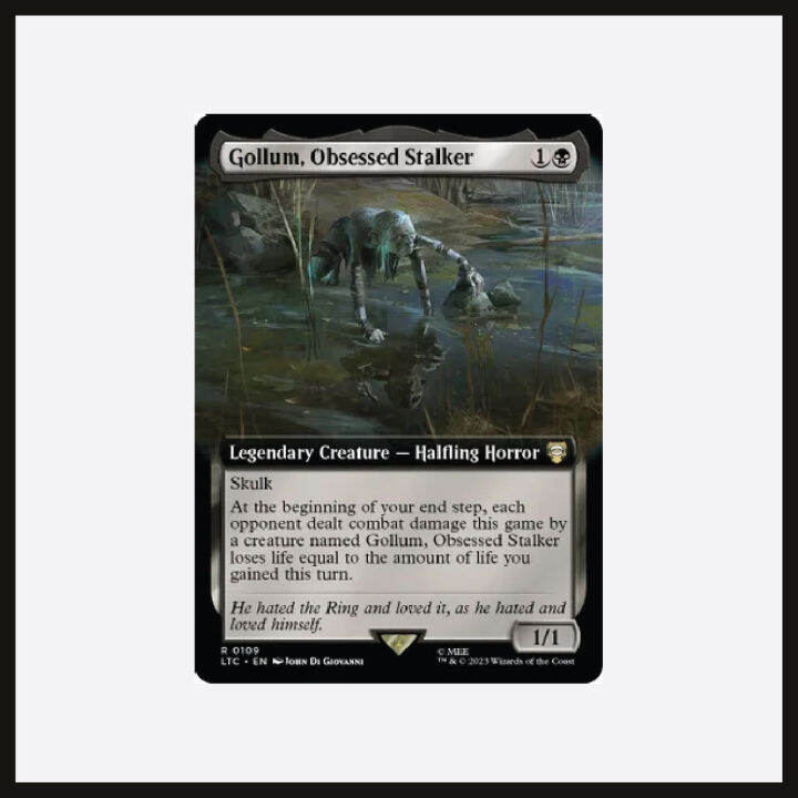 Gollum, Obsessed Stalker Deck for Magic: the Gathering