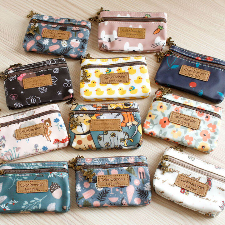 Korean Style High Quality Waterproof Oxford Cloth Coin Purse Coin Bag
