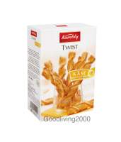 (Free shipping) Kambly Twist Käse 100g Cheese Puff Pastry Biscuits แคมบลีย์ ทวิสต์ เคส (พัฟฟ์รสชีส) 100 กรัม