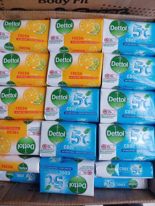 Dettol Bar Soap 60 Gram Sabun Mandi Antibacterial 60 Gr Lazada Indonesia 9188