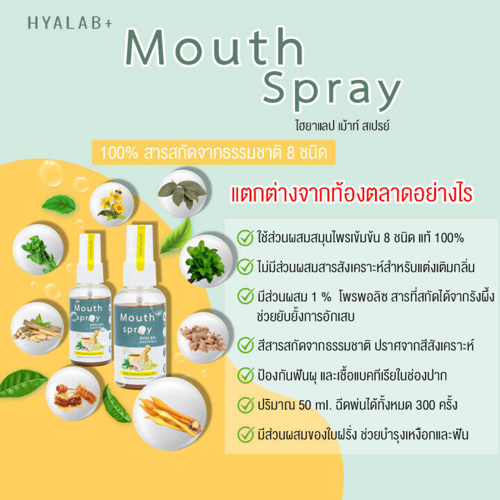 พร้อมส่ง-hyalab-propoliz-spray-โพรโพลิซ-โพรโพลิส-30-ml-propolis-สเปรย์ฆ่าเชื้อ-สเปรย์พ่นคอ-แก้เจ็บคอ