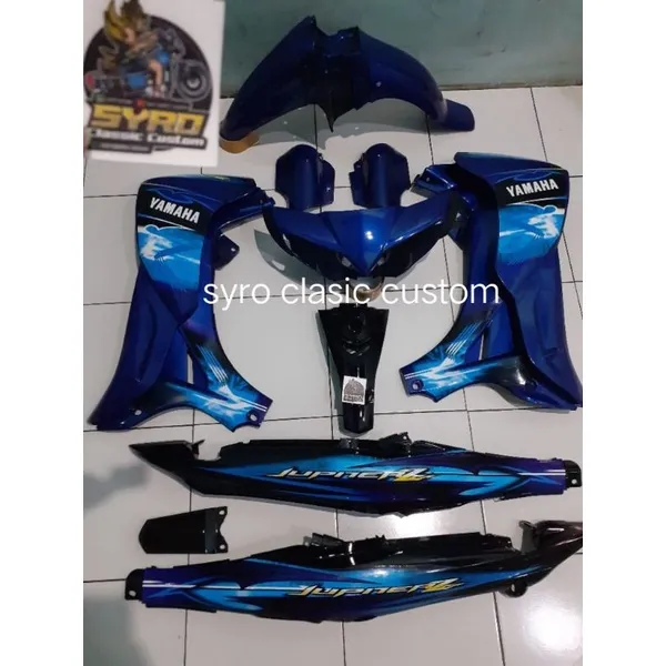 bodi body halus Yamaha Jupiter z Burhan warna biru | Lazada Indonesia