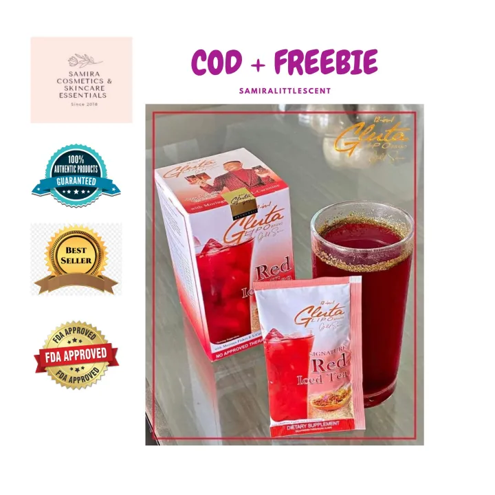 Glutalipo Gold Series Red Iced Tea Lazada PH