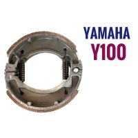 ผ้าเบรค YAMAHA Y100 , Y80 , BELLE-r , ALFA , SPARK-z , RAINBOW , FRESH - ยามาฮ่า เมท100 เมท80 เบลล์ อัลฟ่า สปาร์ค-แซด เรนโบว์ เฟรช ดรัมเบรค