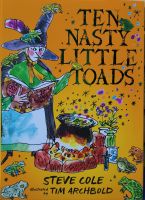 TEN NASTY LITTLE TOADS. หนังสือใหม่