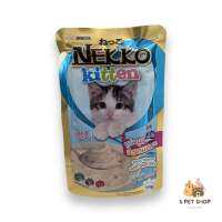 Nekko ทูน่ามูสผสมนมแพะ 70g.