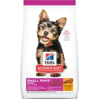 [1.5kg] Hills Science Diet  Small Paws อาหารสุนัข. ลูกสุนัข, โต พันธุ์เล็ก ฮิลล์ ไซอัน ไดเอท