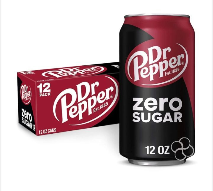 Dr Pepper Zero Sugar 12 x 355ML | Lazada PH