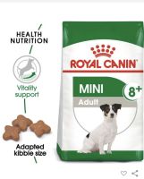 Royal Canin Mini Adult 8+ อาหารสำหรับสุนัขพันธุ์เล็ก8ปีขึ้นไป ขนาด 8กก.