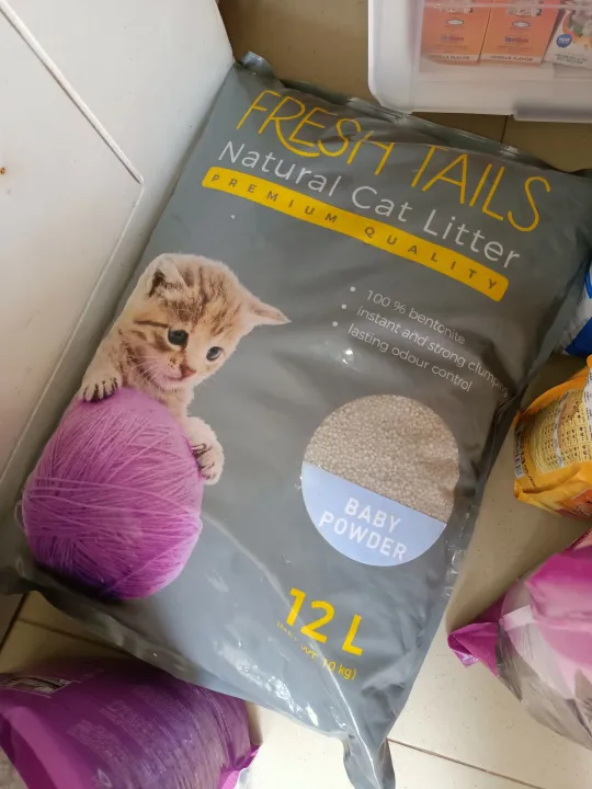 CAT LITTER BABY POWDER 12L Lazada PH