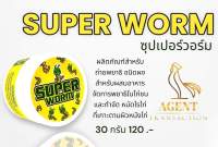 ซุปเปอร์วอร์ม(Super worm) อาหารไก่ชนวัยรุ่นตุรกี