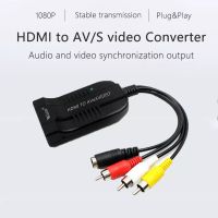 Component To HDMI Converter 5RCA RGB YPbPr ไปยัง HDMI Converter รองรับ1080P Video Audio Adapter สำหรับ DVD PSP Xbox 360 PS2