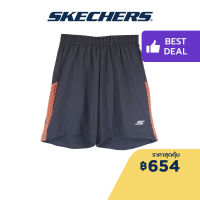 Skechers สเก็ตเชอร์ส กางเกงวิ่งขาสั้นผู้ชาย Men Running Shorts Apparel - SP22Q4M423-CHAR