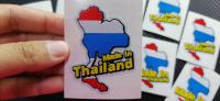 สติ๊กเกอร์ติดรถ made in Thailand งานตัดไดรคัทสะท้อนแสง3M