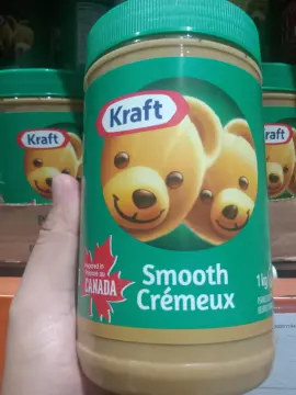 KRAFT Peanut Butter - Light Smooth 1KG 