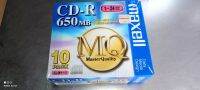 CD-R Maxell เกรด Master Quality จำนวน 10แผ่น พร้อม กล่องใส่