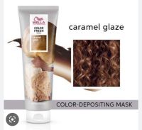 Wella color fresh mask สี caramel glaze 150ml มาสก์บำรุงผมเปลี่ยนสีได้ด้วยตัวเอง