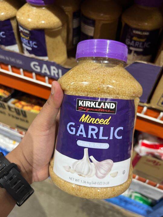KIRKLAND SIGNATURE MINCED GARLIC 1.36 KGS Lazada PH