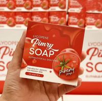 สบู่พิมรี่พาย สบู่พิมรี่ โซป Lycopene Pimry Soap 80g