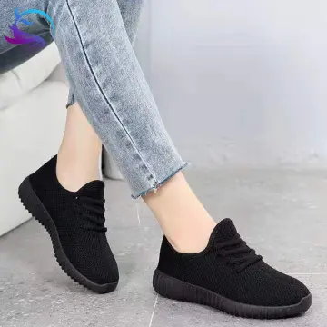 Cute all hot sale black sneakers