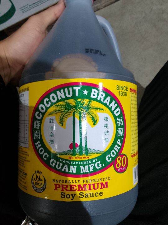 COCONUT BRAND SOY SAUCE 1GALLON Lazada PH