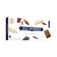 จูลส์เดสทรูปเปอร์ บิสกิตเคลือบช็อกโกแลตนม เบลเจียนช็อกโกแลตแผ่นหนา Jules Destrooper Biscuit Belgian Chocolate Thin 100g.