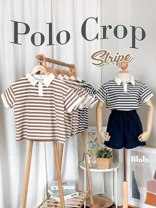 mala-original-polo-crop-stripe